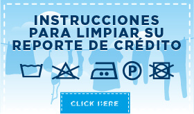 Infografía: Instrucciones para limpiar su reporte de crédito