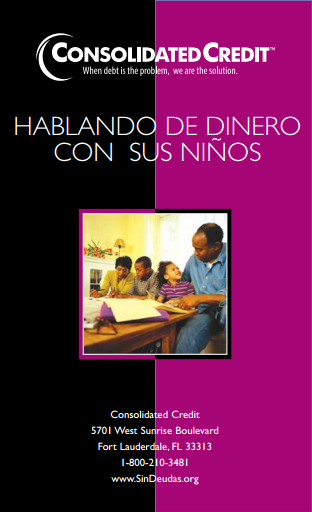 Enseñe a sus hijos el valor del dinero para que sepan como proteger sus finanzas en el futuro Folleto
