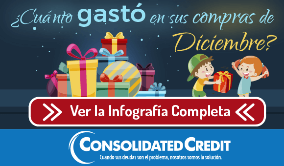 Los Latinos y el pago de los gastos de las compras de diciembre