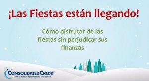 imagen con texto sobre cómo disfrutar la navidad sin arruinar sus finanzas