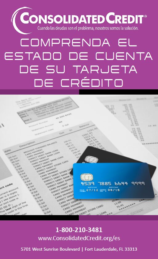 Saber cómo leer el estado de cuenta  de su tarjeta de crédito cada mes puede ayudar a que sea más fácil manejar la deuda.