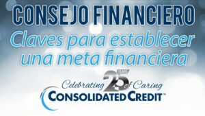 Portada de video de metas financieras