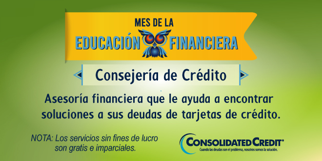 Asesoría financiera que le ayuda a encontrar soluciones a sus deudas de tarjetas de crédito.