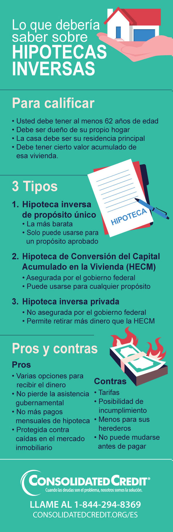 El seminario web de este mes en Consolidated Credit le enseñará la realidad de una hipoteca inversa, y si es adecuada para usted.