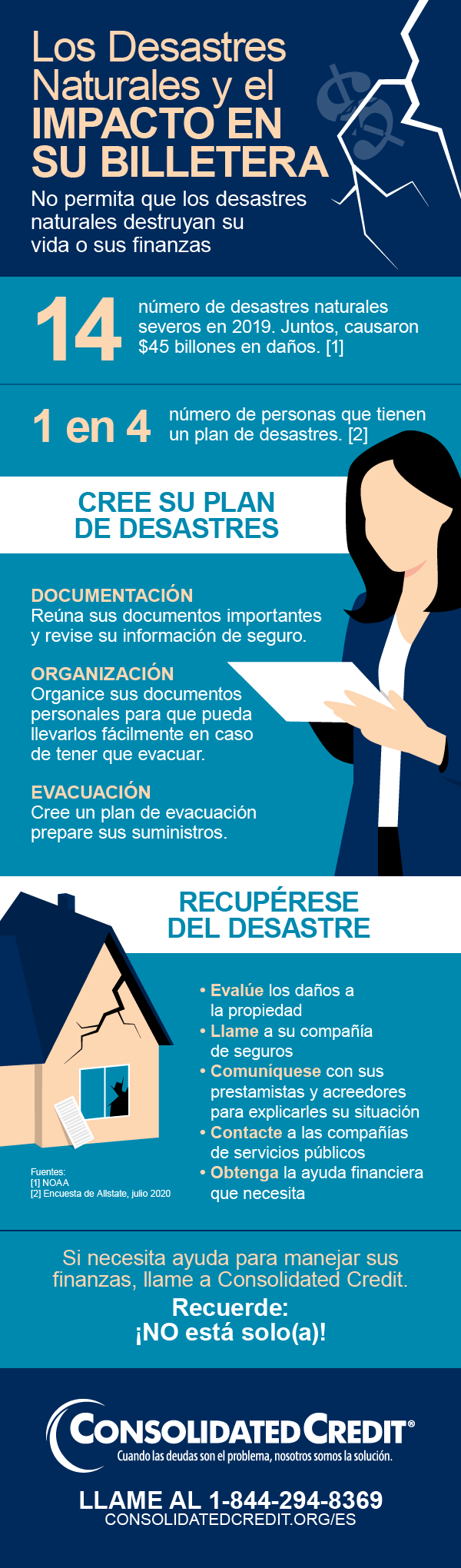 Es esencial saber a dónde evacuará en caso de un desastre natural, pero su dinero también necesita un plan.