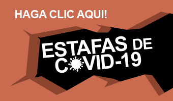 Alerta de estafas por COVID-19