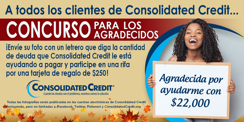 Usted puede ganar una tarjeta de regalo de $250 este año en nuestro Concurso de Fotos para los Agradecidos.