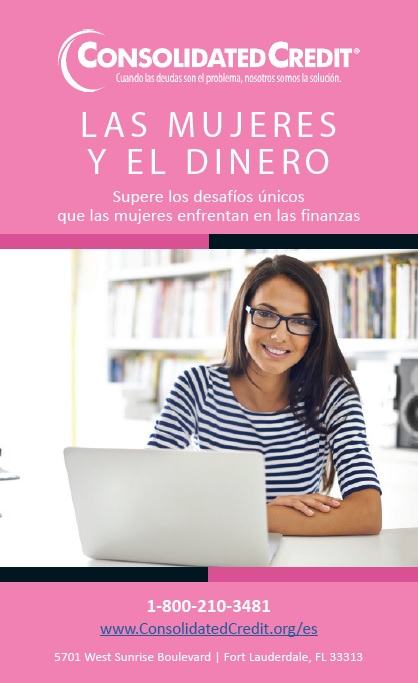 Este folleto ofrece una guía para ayudar a las mujeres a enfrentar los desafíos financieros de frente y tener éxito.