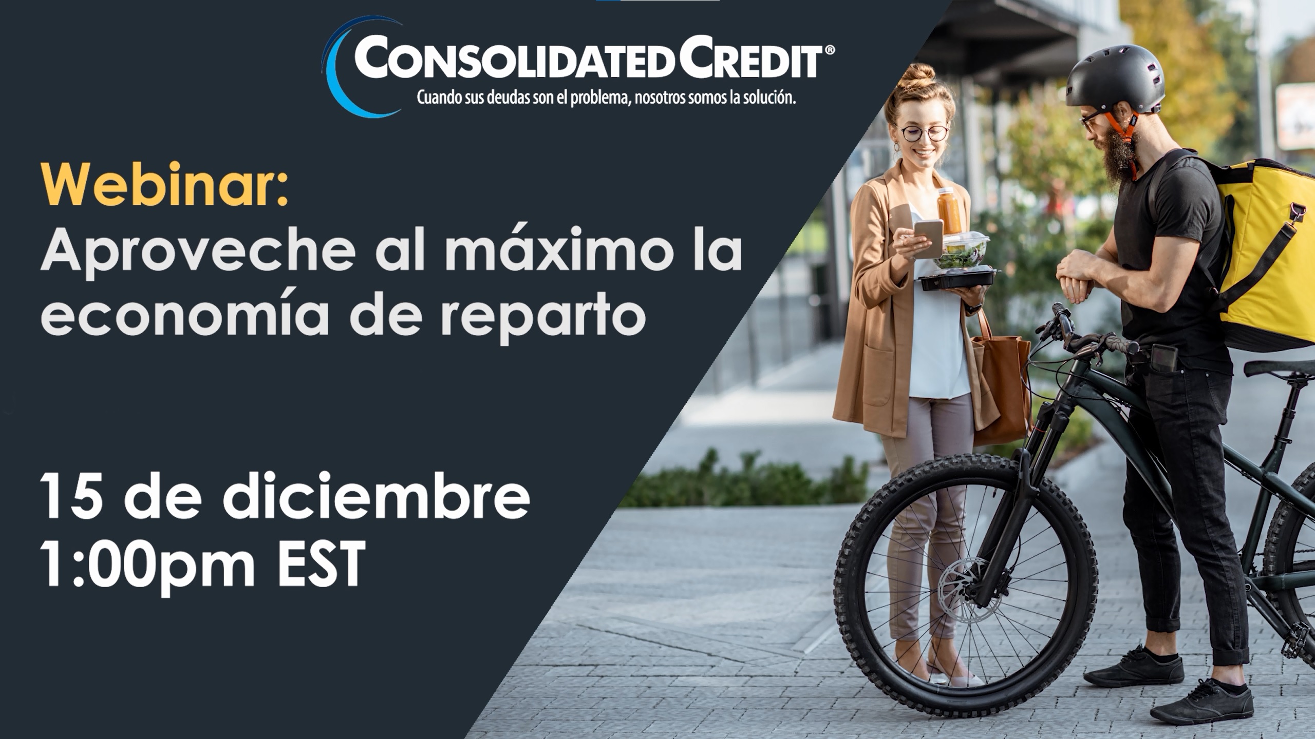 Seminario web gratuito ayuda a trabajadores en la economía de reparto