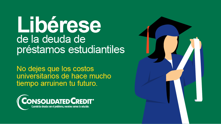 Acompáñenos el miércoles 17 de mayo a la 1:00pm para aprender a aliviar la carga de sus préstamos estudiantiles.