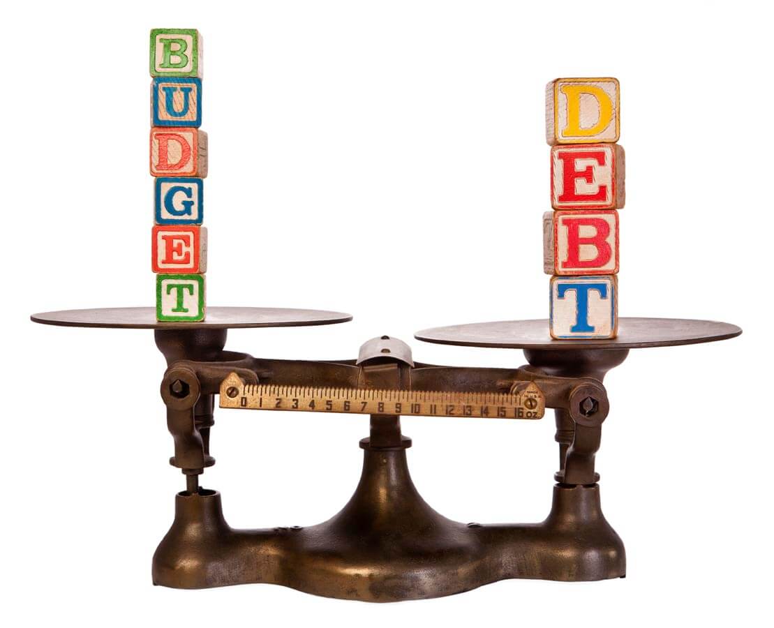 Finding the right balance for debt in your budget