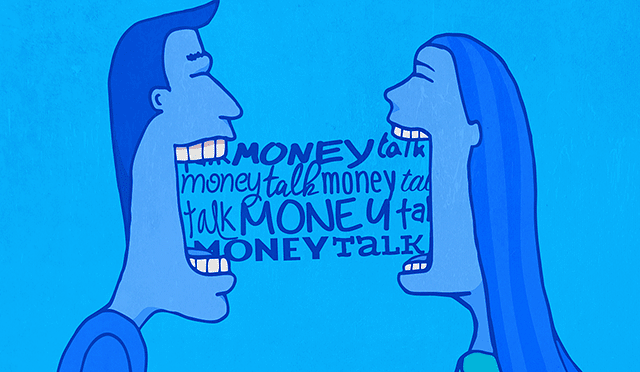 It's important to talk to your partner about money