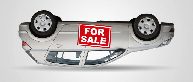 Upside down auto trade ins