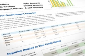You can have a report and a credit score with no credit card