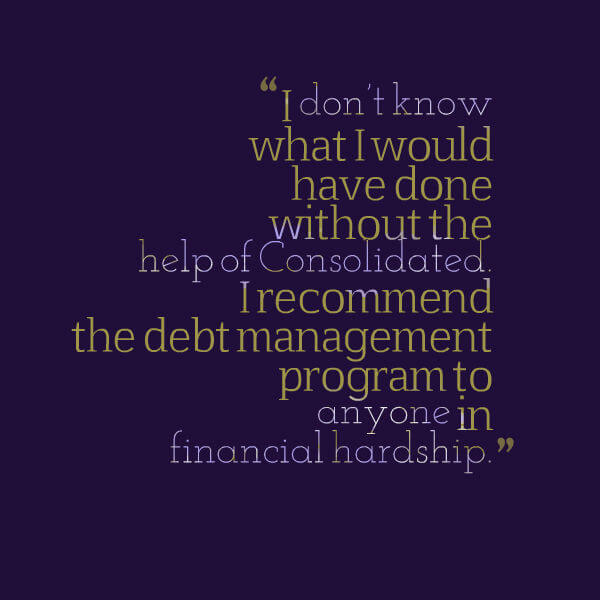 A debt management program rescued Cheryl