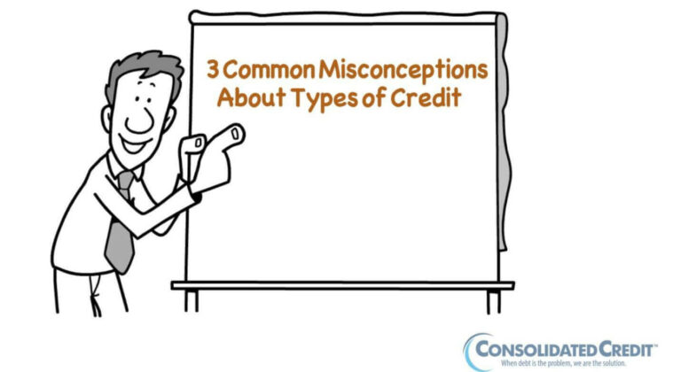 3 misconceptions about types of credit