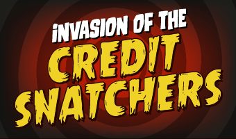 View Consolidated Credit's Invasion of the Credit Snatchers infographic