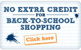 Goes to page displaying info graphic on back to school shopping statistics