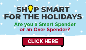 Goes to page displaying info graphic on whether you are a Smart Spender or an Over Spender