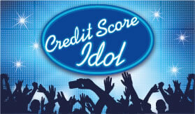 Goes to page displaying info graphic on how to become the next credit score idol