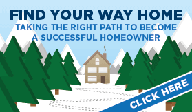 Goes to page displaying info graphic on a step by step walk-through for the home buying process