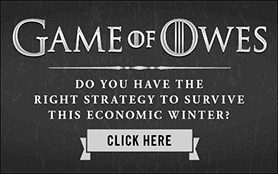 Goes to page displaying info graphic on how if your finances mirror the show, Game of Thrones, you may need help