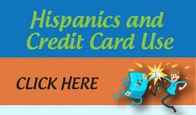 Goes to page displaying info graphic on how Hispanics feel about and use credit cards