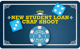 Goes to page displaying info graphic on the new student loan crap shoot