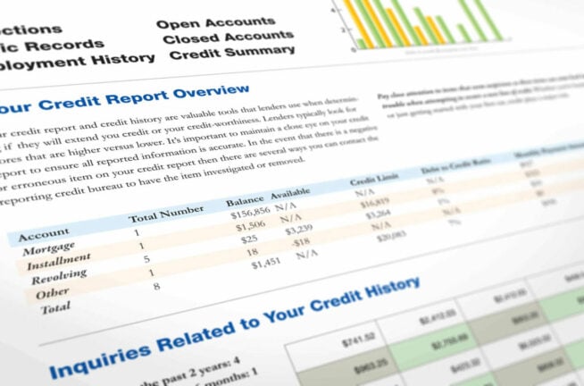 Learn how to review your credit report to identify errors