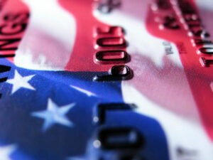 Which states in America have the highest credit card debt burden?