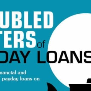 Troubled Waters of Payday Loans Infographic