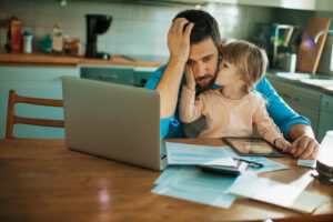 Single parents are less likely to feel financially secure