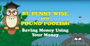 Be Penny Wise Not Pound Foolish: Save Money Using Your Money