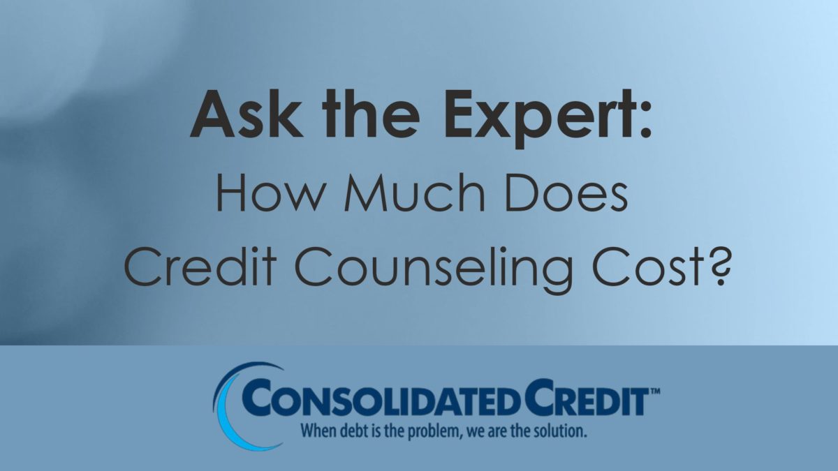 How Much Does Credit Counseling Cost? Consolidated Credit