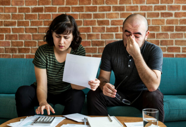 Financial anxiety is most couple's biggest source of stress