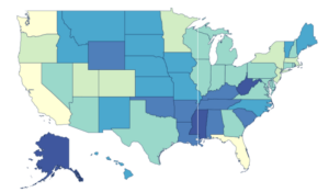 A Snapshot of Credit Card Debt by State in 2019