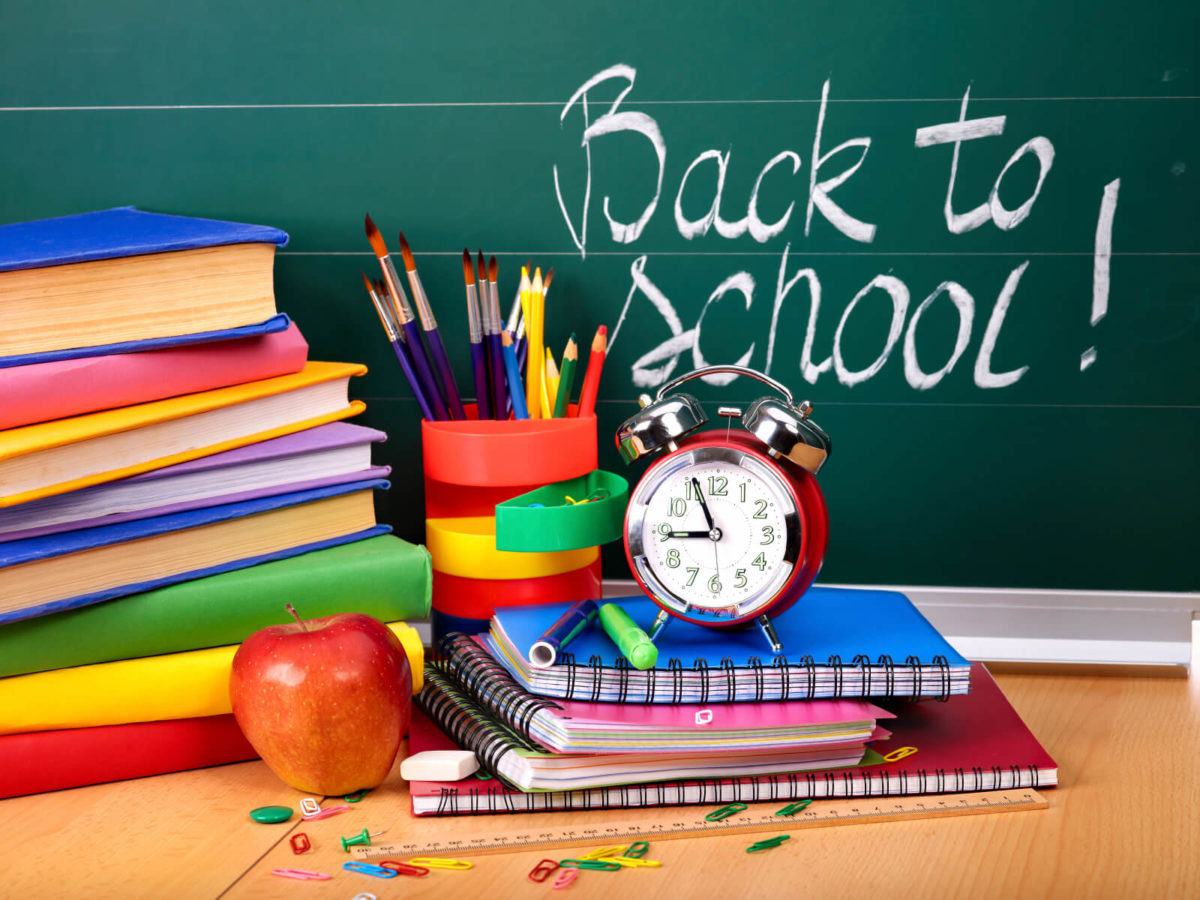 Back to school shopping budget