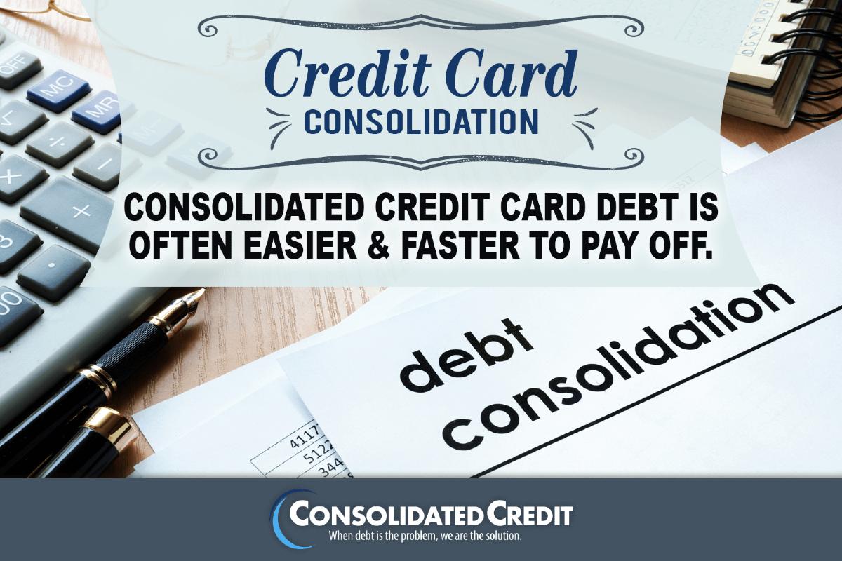 Compare Options For Credit Card Debt Consolidation Consolidated Credit