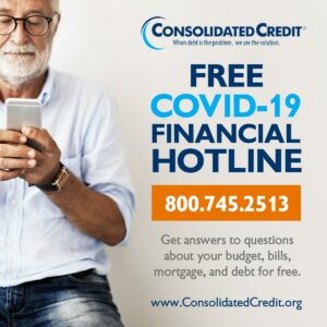 Consolidated Credit Establishes COVID-19 Financial Help Hotline