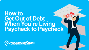 How-to-Guide: How to get our of debt when your living paycheck to paycheck