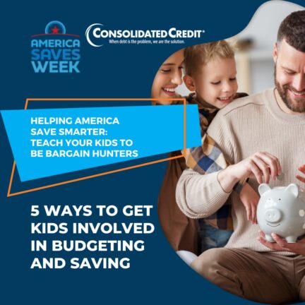 Helping America Save Smarter: Teach Your Kids to Be Bargain Hunters - 5 Ways to Get Kids Involved in Budgeting and Saving