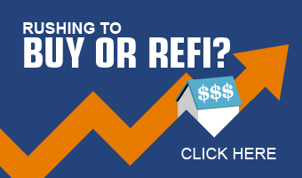 Rushing to Buy or Refi? Infographic Banner