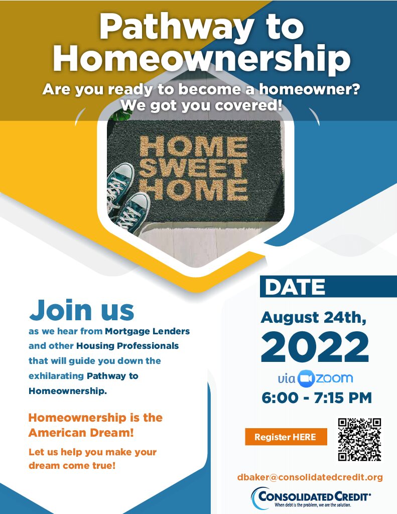 August Pathway to Homeownership Flier