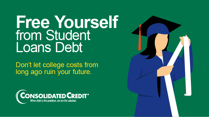 Free Yourself from loans by consolidated credit
