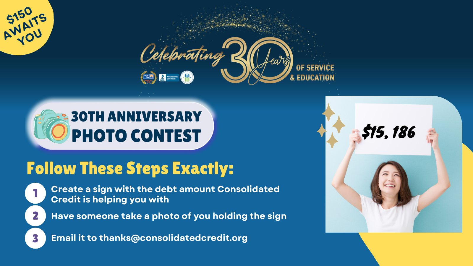 Current Contests & Contest Rules | Consolidated Credit