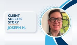 Joseph Daniel-Hoste was $10,000 in credit card debt. Since graduating from a DMP through Consolidated Credit he has since bought a home.
