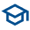 Graduation cap icon