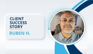Consolidated Credit client Ruben lowered his credit card's high interest rates using a debt management program.
