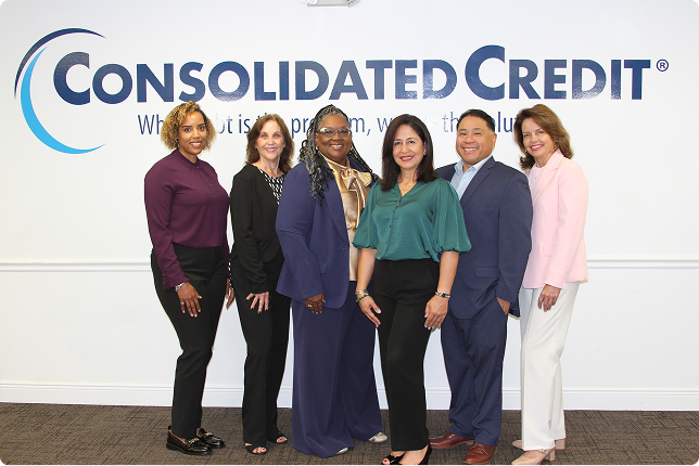 Consolidated Credit Housing Team Group Photo