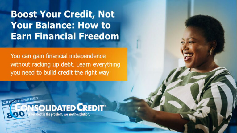 Webinar 2026 – Boost Your Credit, Not Your Balance: How to Earn Financial Freedom.
